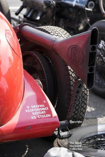 1929 Napier Bentley, Chateau Impney Hill Climb 2015.
