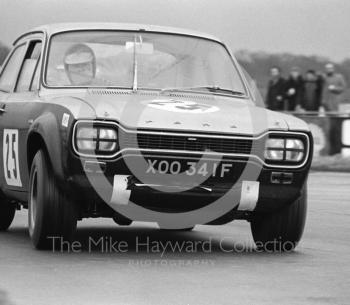 Chris Craft, Broadspeed Ford Escort, Silverstone International Trophy meeting 1969.
