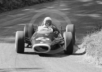 Peter Lawson, BRM 670P 4WD, MAC Shelsley Walsh Hill Climb, June 1968