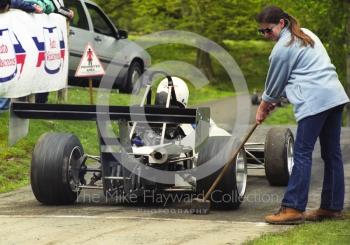 Nick Skidmore, Hi-Tech DP1100, Loton Park Hill Climb, April 2000. 