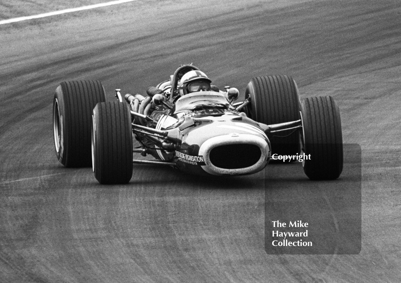 Pedro Rodriguez, BRM V12 P126, Brands Hatch, 1968 British Grand Prix.