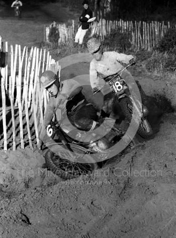 Motocross event held at Hawkstone, Shropshire, in 1965.