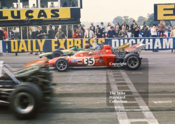 Mike Beuttler, STP March 711, Oulton Park Gold Cup 1971.
