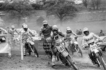 Motorcycle scramblers, Sutton Nomads' motocross, Dosthill, Tamworth.