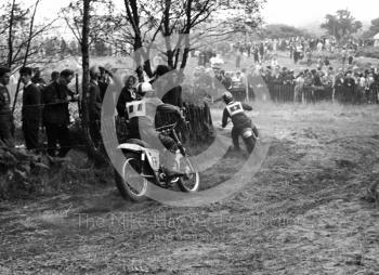 A Churchart, Triumph, France, 1964 Motocross des Nations, Hawkstone Park