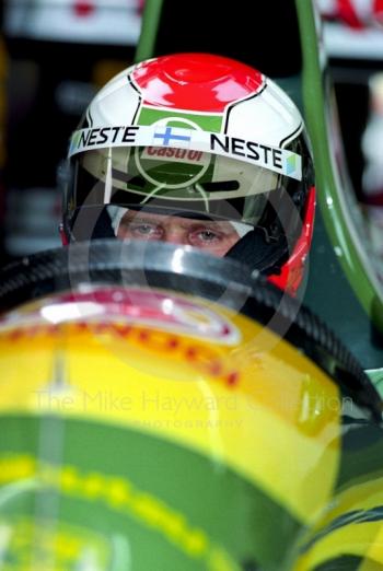 Johnny Herbert, Lotus 107 Cosworth V8, British Grand Prix, Silverstone, 1992
