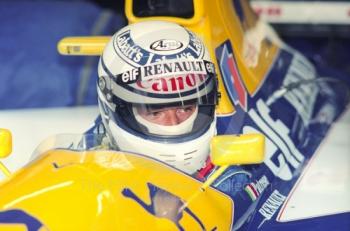 Riccardo Patrese, Williams FW14, Silverstone, British Grand Prix 1991.
