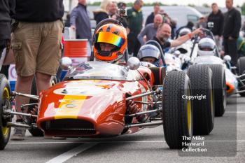 Callum Grant, Merlin Mk 5/7, Formula Junior, 2016 Silverstone Classic.
