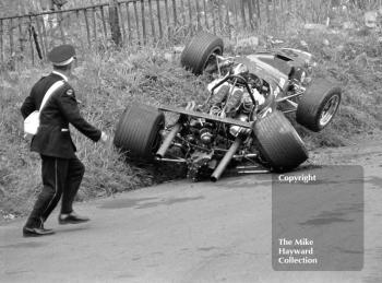 David Good, F5000 McLaren M10B, Shelsley Walsh Hill Climb August 1970.
