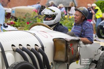 Mark Butterworth driving his Fafnir, Chateau Impney Hill Climb 2015.
