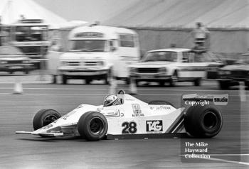 Clay Regazzoni, Williams FW07, Silverstone, 1979 British Grand Prix.
