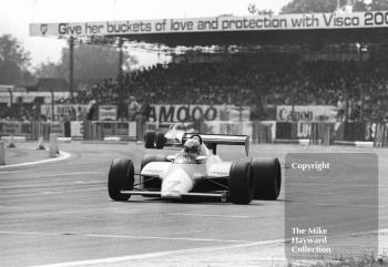 John Watson, McLaren MP4, Silverstone, 1981 British Grand Prix.
