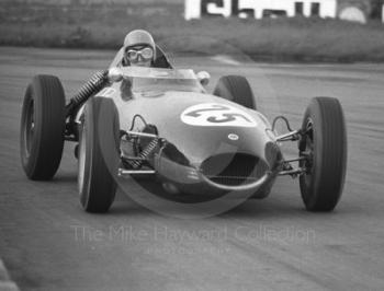 P Fraser, Lotus 16, Historic Race, Silverstone Martini International Trophy meeting 1969.