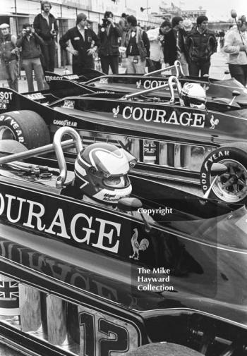 Nigel Mansell, Lotus 88B, Silverstone, British Grand Prix 1981.
