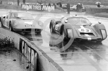 John Spero, Porsche 906, 1969 Martini International Trophy.
