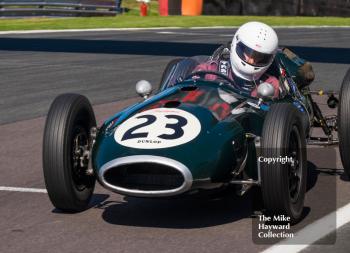 Andrew Smith, 1957 Cooper T43, HGPCA Race for Pre 1966 Grand Prix Cars, 2016 Gold Cup, Oulton Park.
