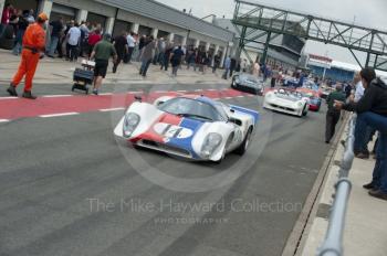 Oliver Bryant/Grahame Bryant, 1969 Lola T70 Mk3B, World Sports Car Masters, Silverstone Classic 2010