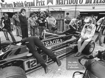 Nigel Mansell, Lotus 88B, Silverstone, British Grand Prix 1981.
