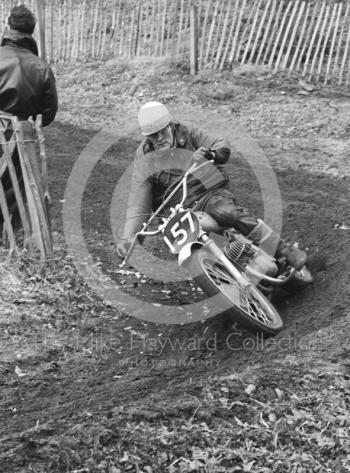 Dave Bickers, CZ, 1966 ACU Championship meeting, Hawkstone.