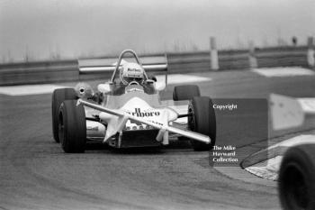 Philippe Alliot, Martini MK 34, Alfa Romeo, FISA European Championship, Donington Park, 1981.
