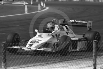 Keke Rosberg, Saudia Williams FW08C, British Grand Prix, Silverstone, 1983
