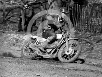 John Lewis, 498cc AJS, Hawkstone Park, March 1965.