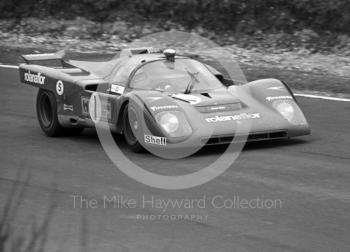 Herbert Muller/Rene Hertzog, Ferrari 512M, Brands Hatch, BOAC 1000k 1971.
