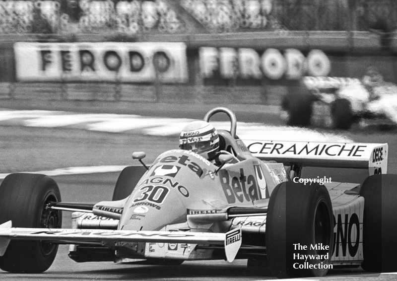 Siegfried Stohr, Arrows A3, Silverstone, British Grand Prix 1981.