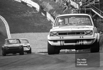 Gerry Marshall, Vauxhall Viva GT, Guards Trophy Touring Car Race, Race of Champions meeting, Brands Hatch, 1970.
