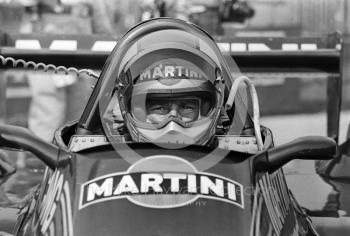 Mario Andretti, Martini Lotus 79, Silverstone, British Grand Prix 1979.
