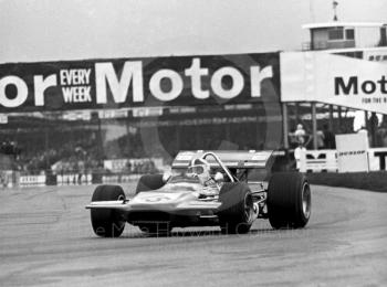 Chris Amon, works March Ford 701, Silverstone International Trophy 1970.
