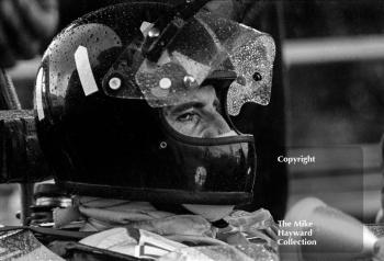 Graham Hill, Brooke Bond Oxo/Rob Walker Lotus 49C, Silverstone International Trophy 1970.
