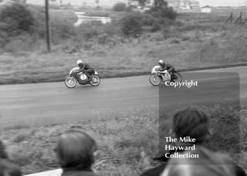 Motorcycle action, Oulton Park, 1964. 