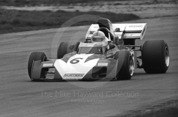 John Surtees, Brooke Bond Oxo/Rob Walker Surtees TS9B, Silverstone, International Trophy 1972.
