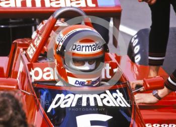 Niki Lauda, Brabham Alfa BT48, Silverstone, British Grand Prix 1979.
