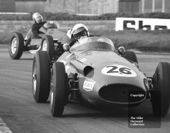 Richard Bergel, Maserati 250F, Historic Race, Silverstone Martini International Trophy meeting 1969.
