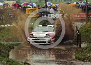 Winner Carlos Sainz, Toyota Celica (K-AM 2163), 1992 RAC Rally, Weston Park
