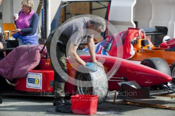 Bob Penrose, OMS CF07, Hagley and District Light Car Club meeting, Loton Park Hill Climb, September 2013.