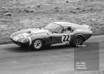 Jack Sears, Daytona Cobra Coupe, Tourist Trophy, Oulton Park, 1965.
