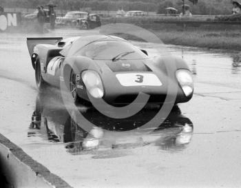 Paul Hawkins, Lola T70, 1969 Martini International Trophy.
