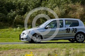 Tony Batterbee, Renault C110, Hagley and District Light Car Club meeting, Loton Park Hill Climb, September 2013.