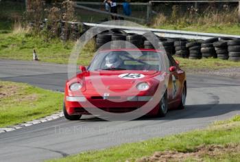 Richard Davenhall, Porsche 968, Hagley and District Light Car Club meeting, Loton Park Hill Climb, September 2013.