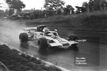 Alan Rollinson, Alan McKechnie Duckhams Lola T300, Mallory Park, European Championship 1972.
