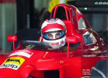 Nigel Mansell, Ferrari 641, Silverstone, British Grand Prix 1990.
