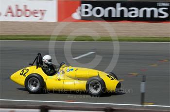 David Wenman, 1952 Connaught A4, pre-1966 Grand Prix cars, Silverstone Classic 2009.