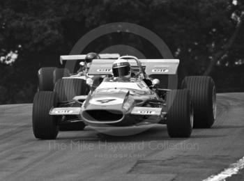 Jackie Stewart, Tyrrell Matra MS80, Oulton Park Gold Cup 1969.
