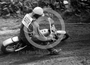 Jeff Smith, BSA 420, 1964 Motocross des Nations, Hawkstone Park.