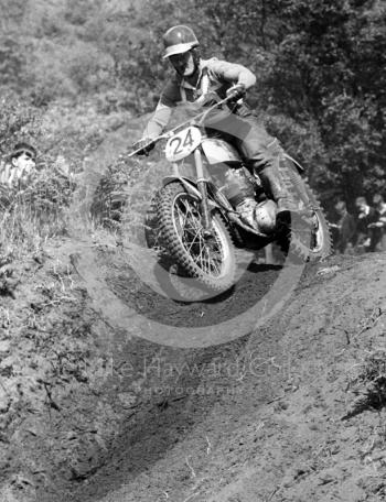 Vic Eastwood, BSA 500, 1965 Motocross Grand Prix, Hawkstone.