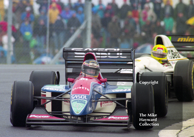 Ivan Capelli, Sasol Jordan 1035, European Grand Prix, Donington, 1993
