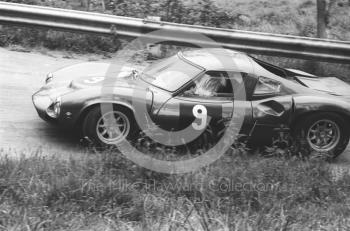 R C Neal, Ginetta G4, Prescott hill climb, 1967.